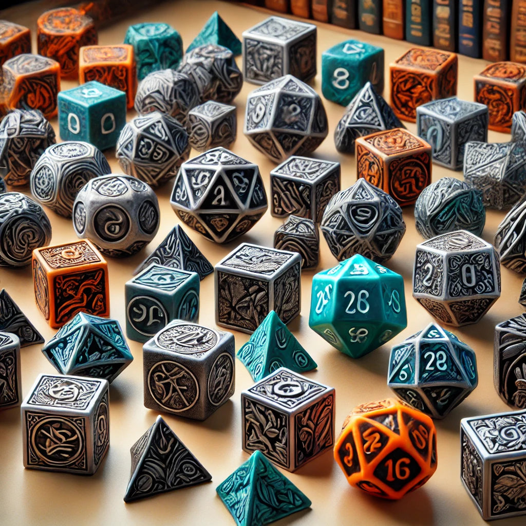 3D Printed Dice Sets